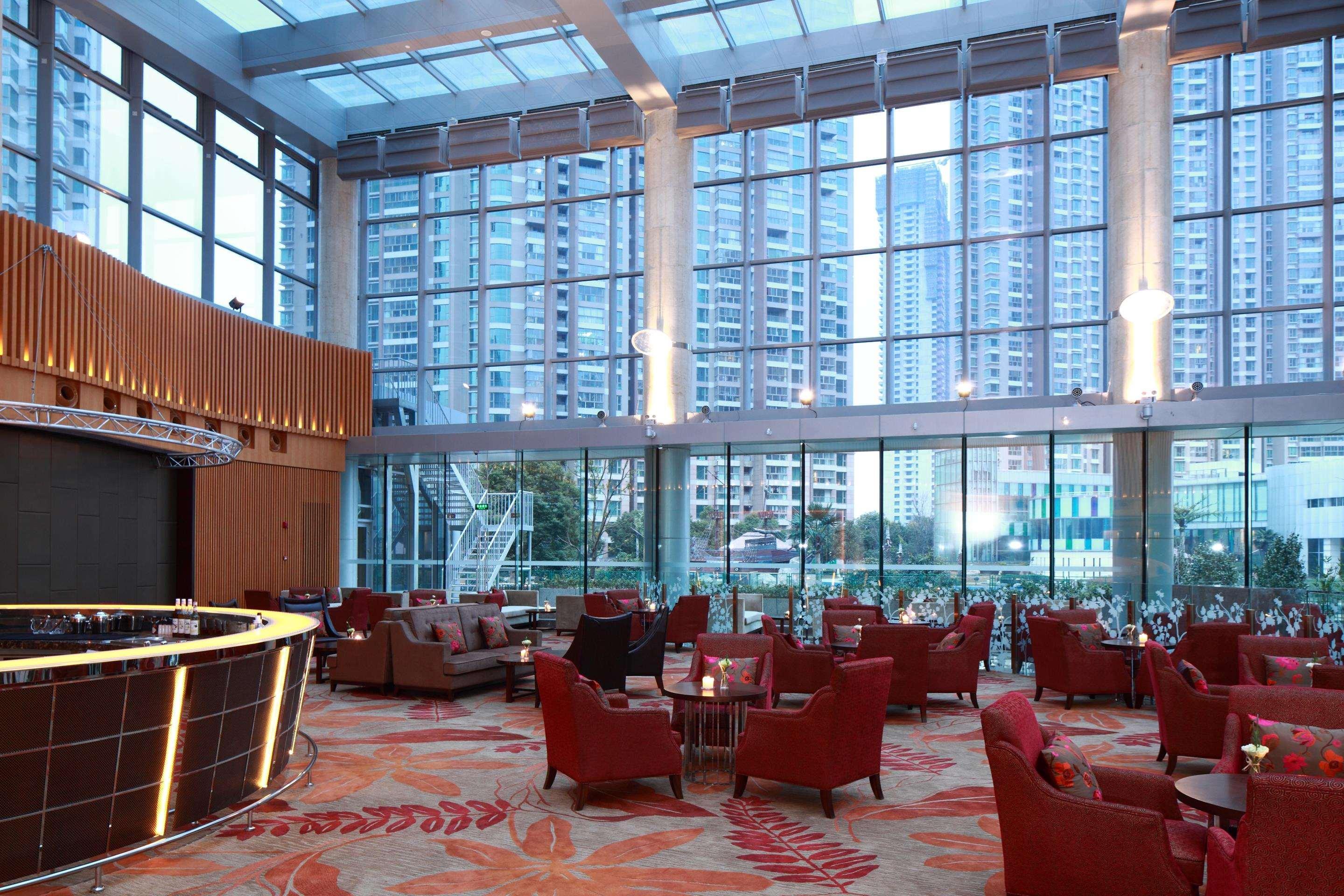 Hilton Nanjing Riverside Ресторан фото